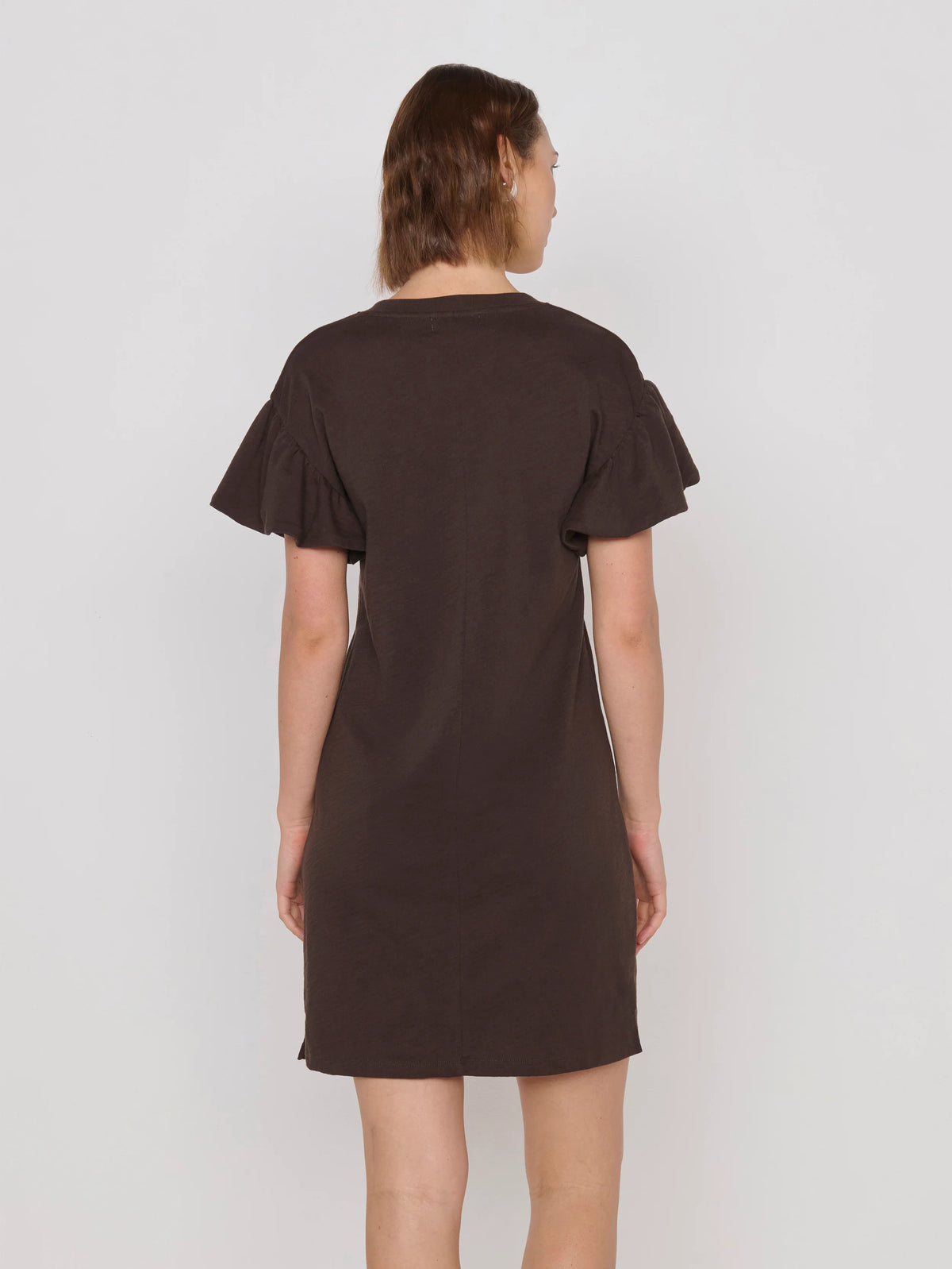 Nation Ltd Savannah Mini Dress - Cocoa