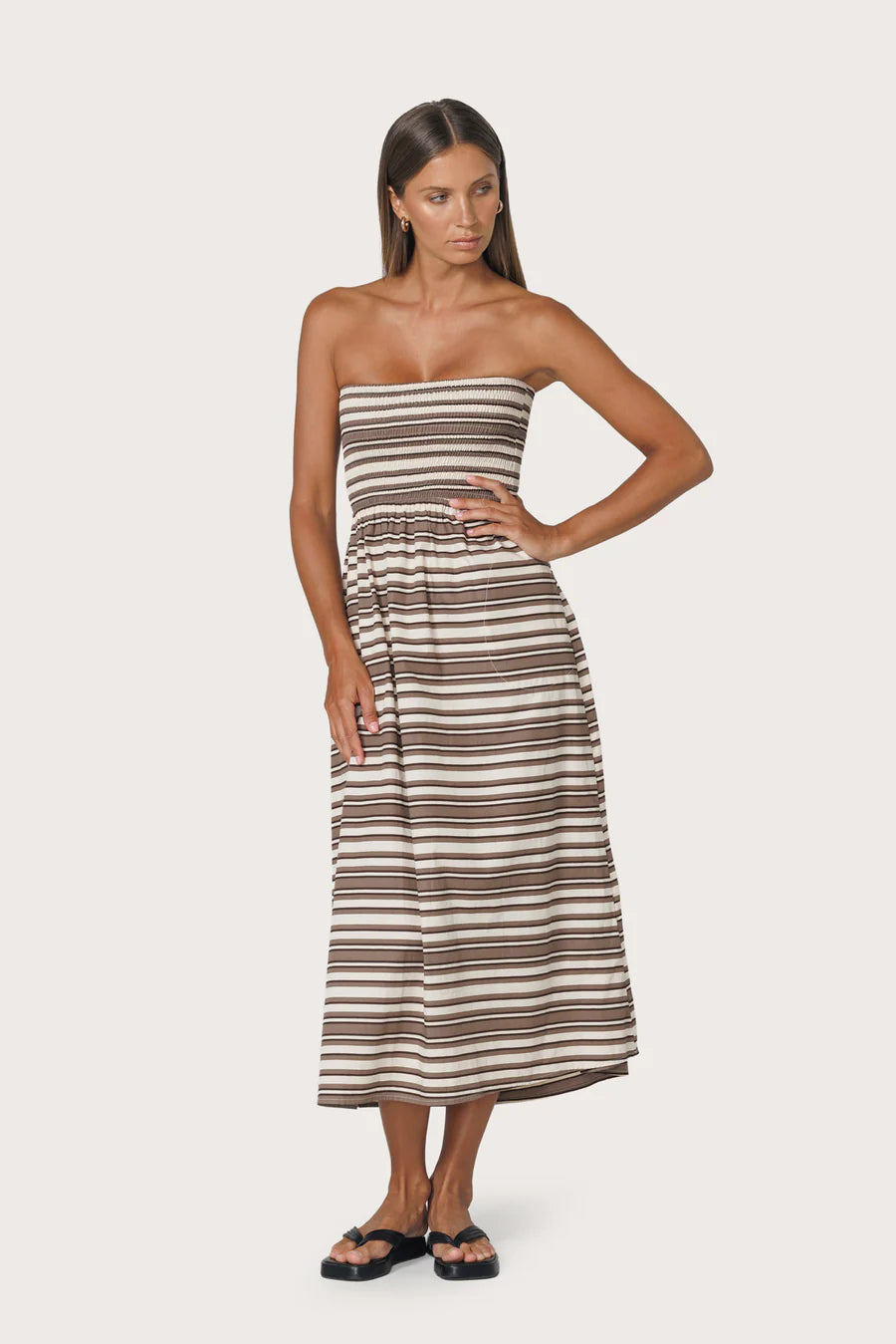 lusana midi dress Lusana Arlen Midi Dress