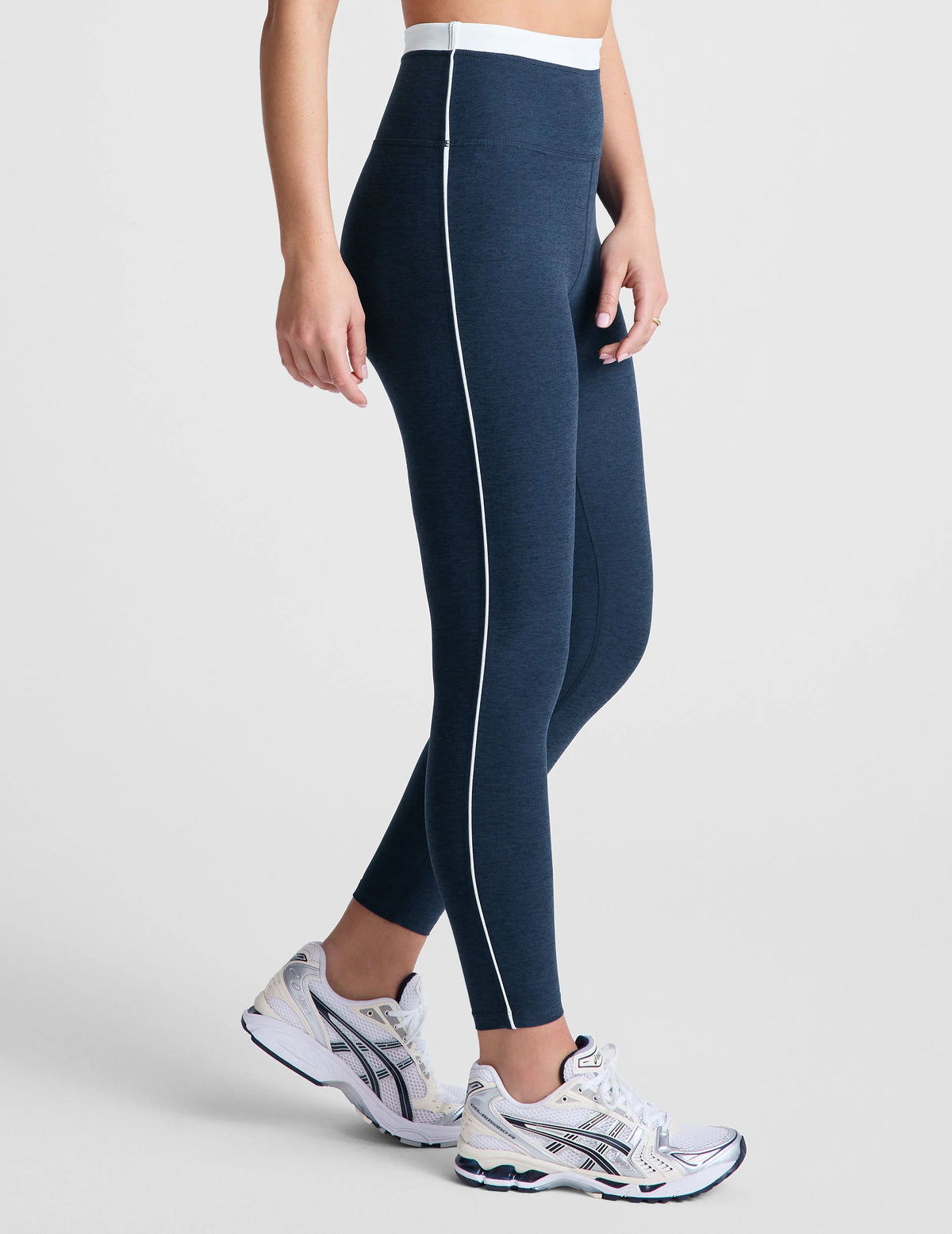 Beyond Yoga Spacedye Trophy High Waisted Midi Legging - Nocturnal Navy/ Cloud
