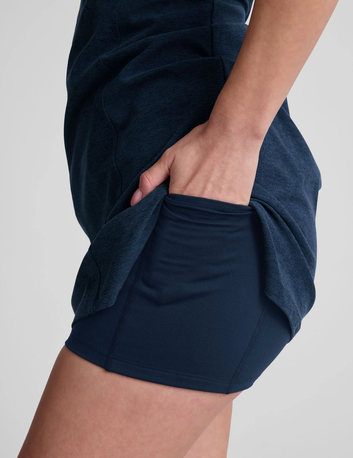 Beyond Yoga Spacedye Starting Line Dress - Nocturnal Navy