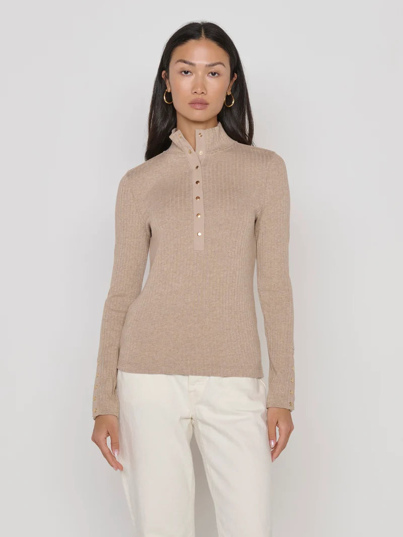 Nation Ltd. Sheila Top- Heather Oatmeal