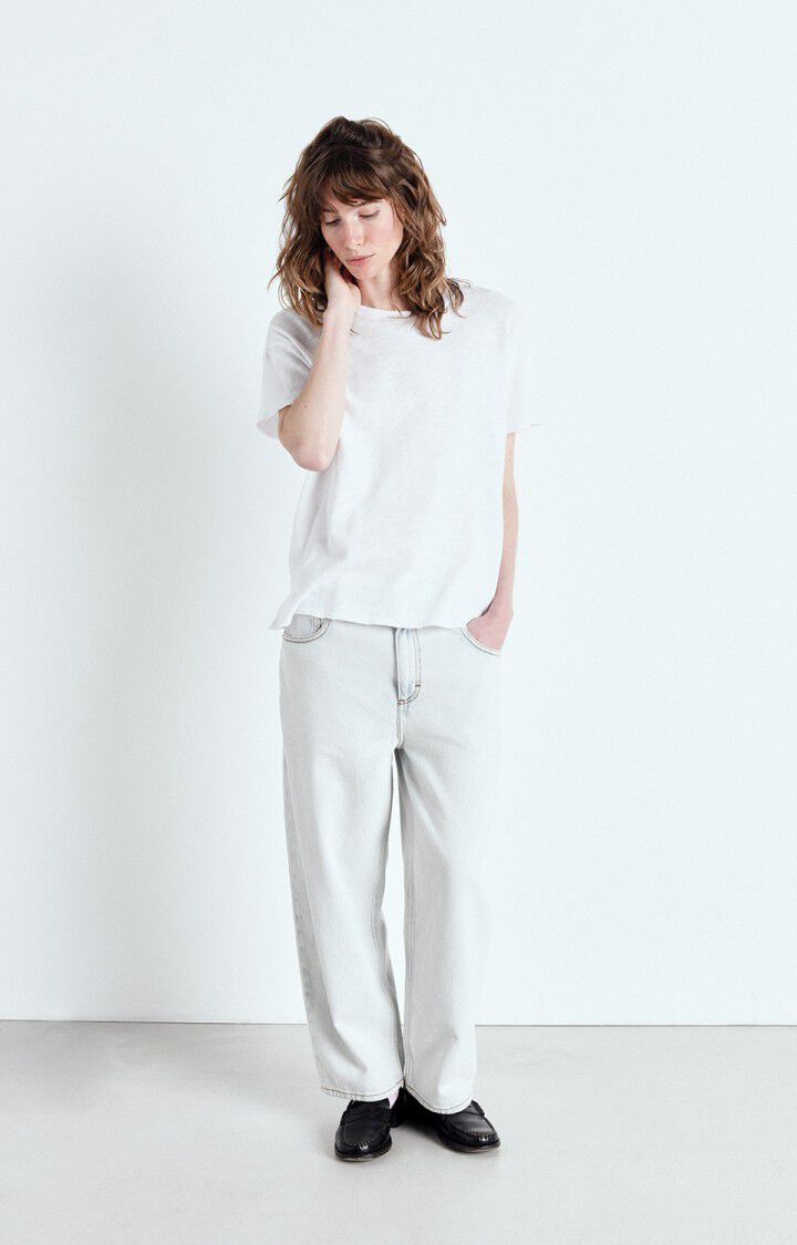 American Vintage Women's t-shirt Sonoma- Blanc