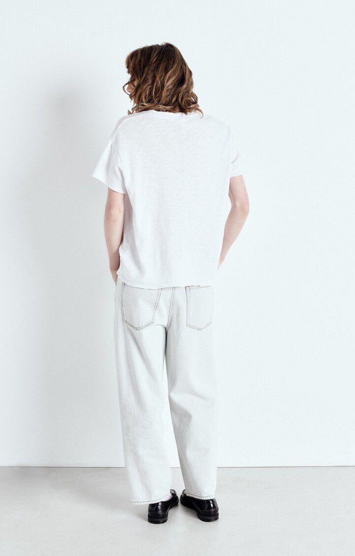 American Vintage Women's t-shirt Sonoma- Blanc