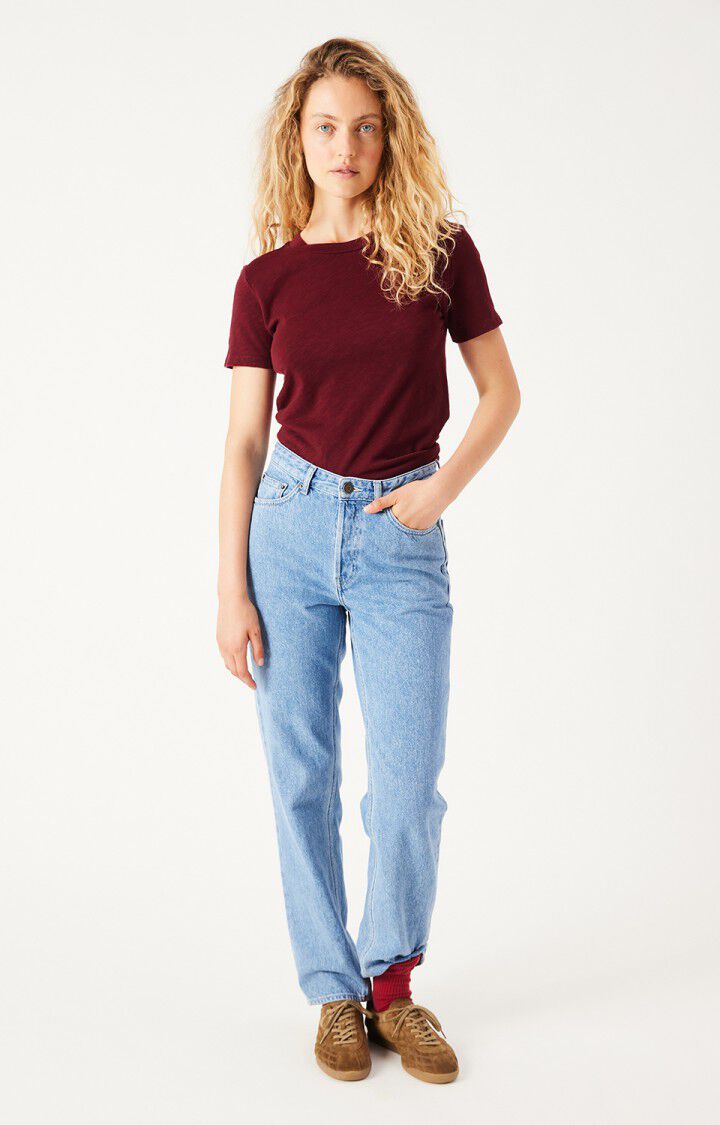American Vintage Women's Sonoma T-Shirt- Vintage Cherry