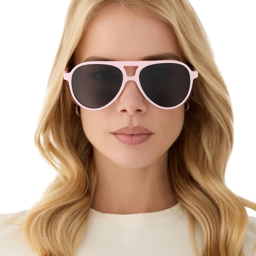 DIFF Eyewear Tosca ii Polarized Sunglasses - Powder Pink