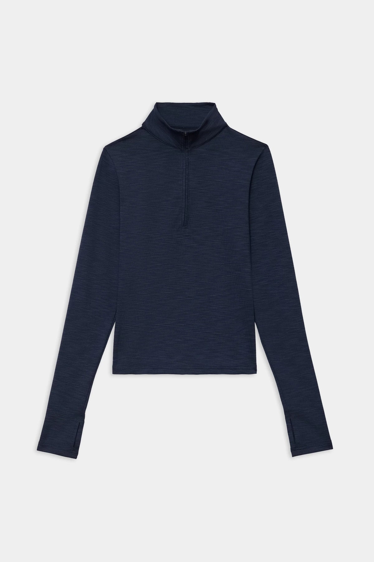 Splits 59 Stevie Active Half Zip - Heather Indigo