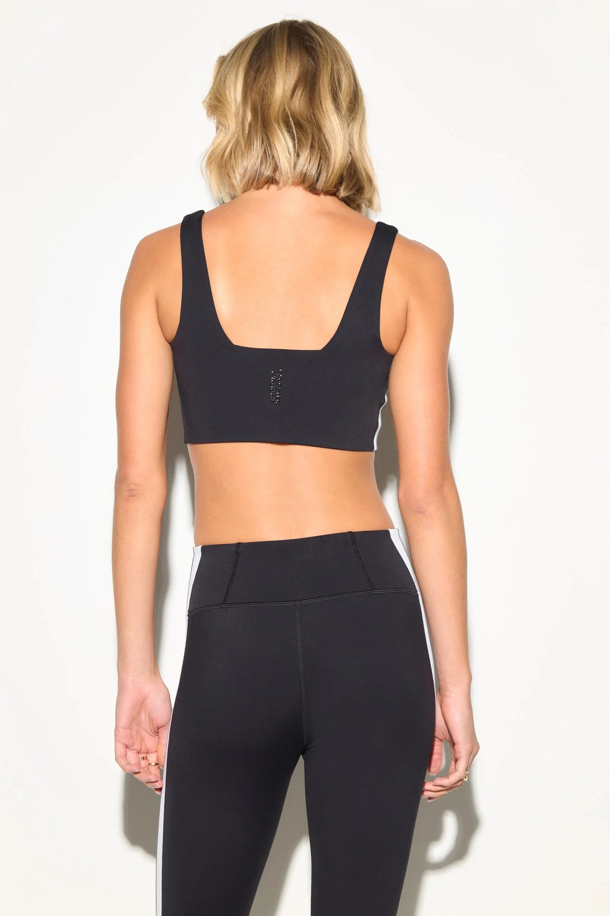 Spiritual Gangster Nirvana Ezra Longline Bra - Black