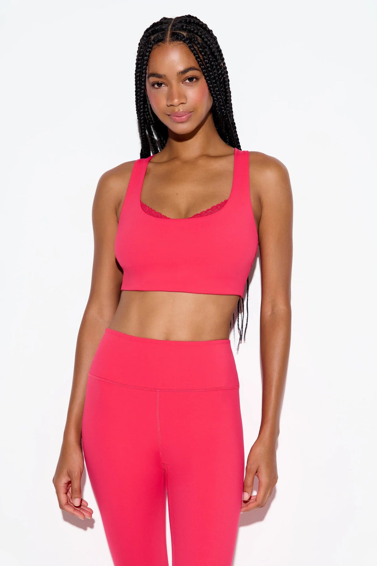 Spiritual Gangster Nirvana Harmony Bra - Passion Flower