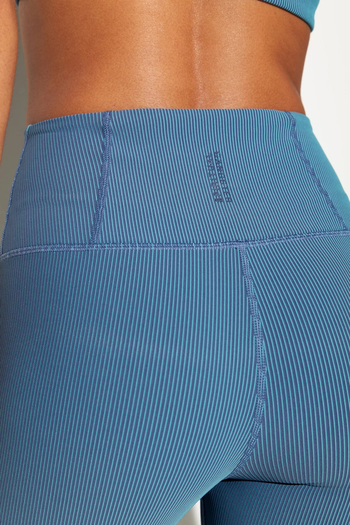 Spiritual Gangster Lotus 2-Tone 7/8 Legging - Vintage Indigo