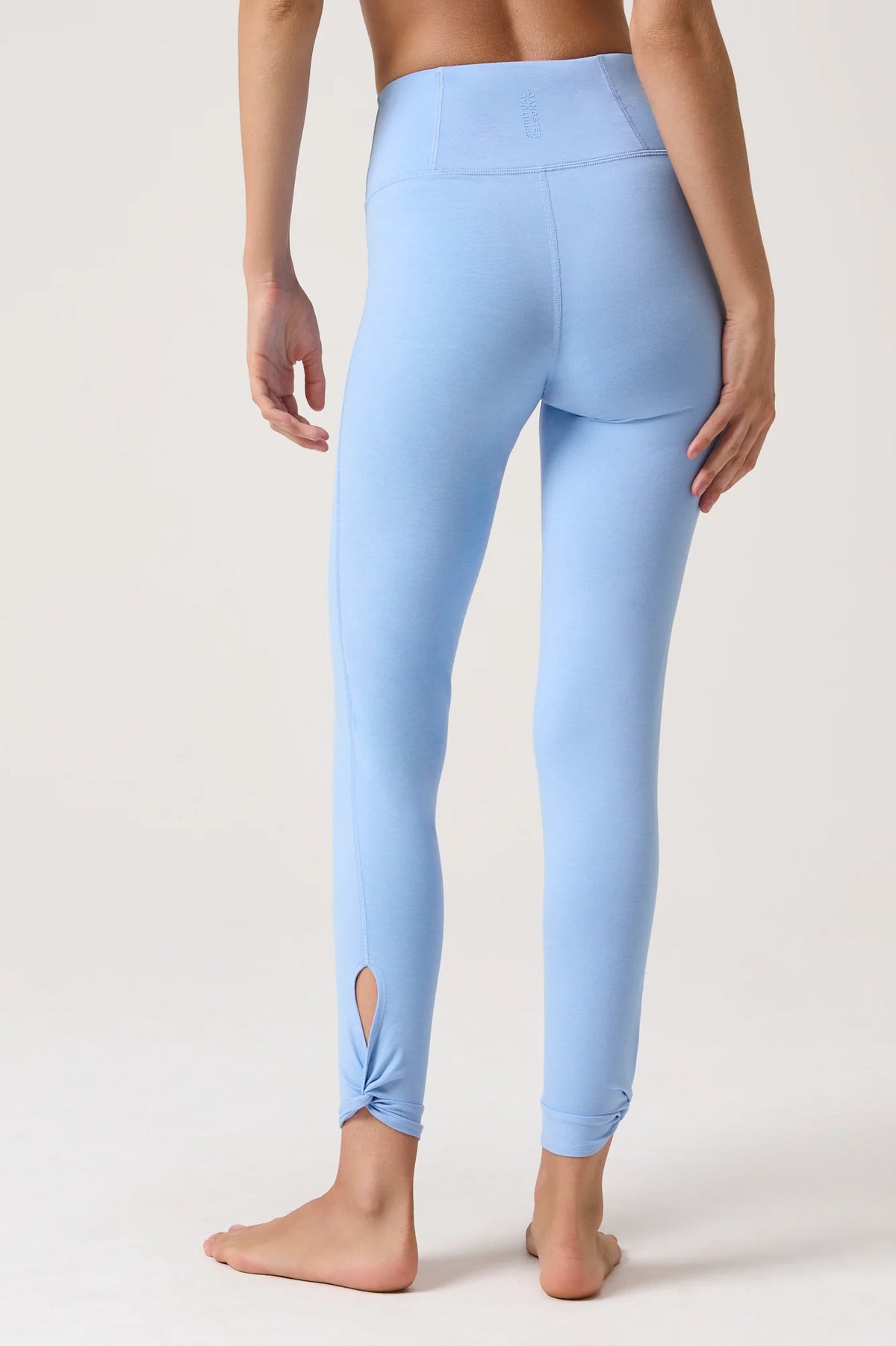 Spiritual Gangster HeatherLuxe Erid Legging- Heather Blue Mist