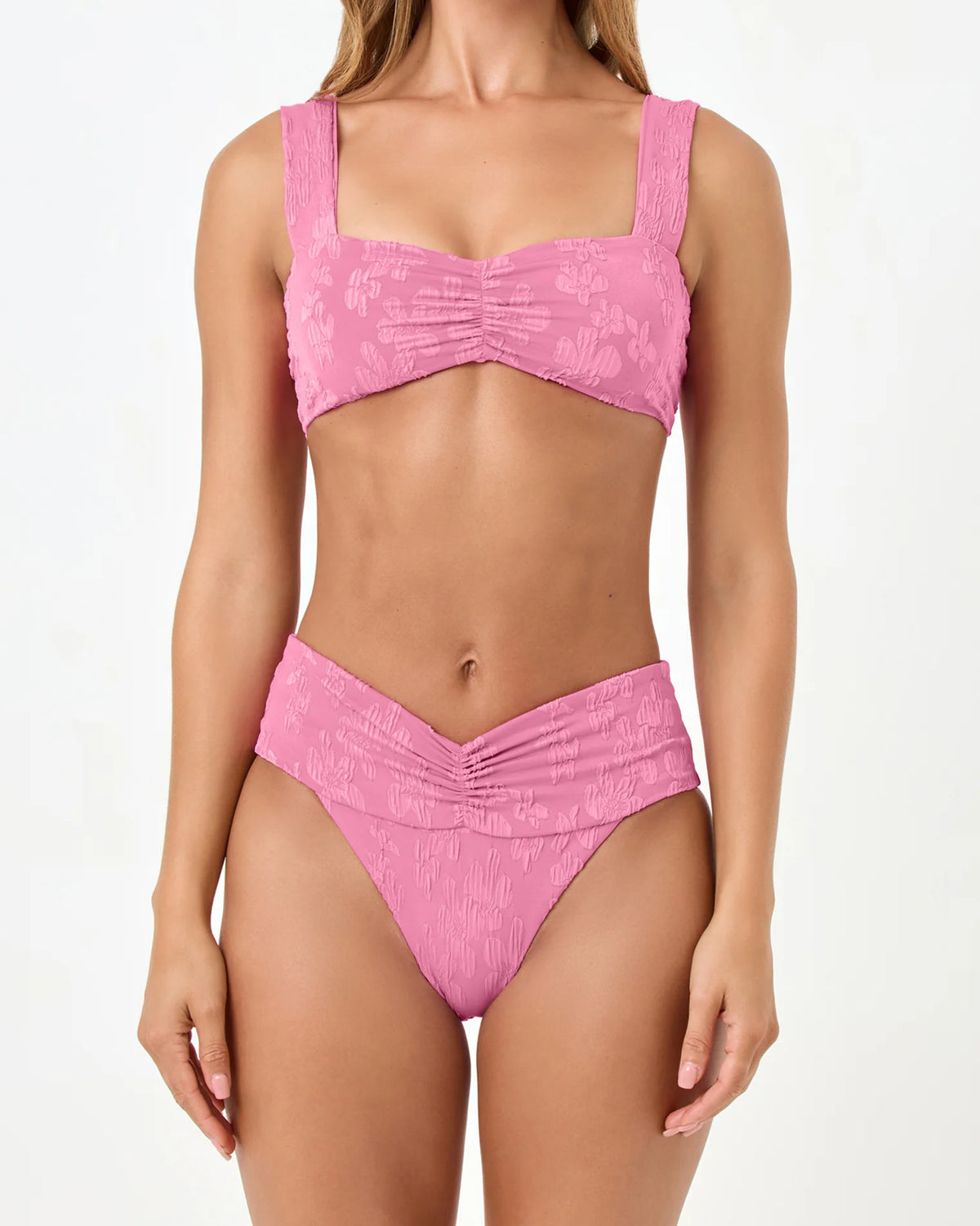 L*Space Bardot Classic Bottom - Hottest Pink
