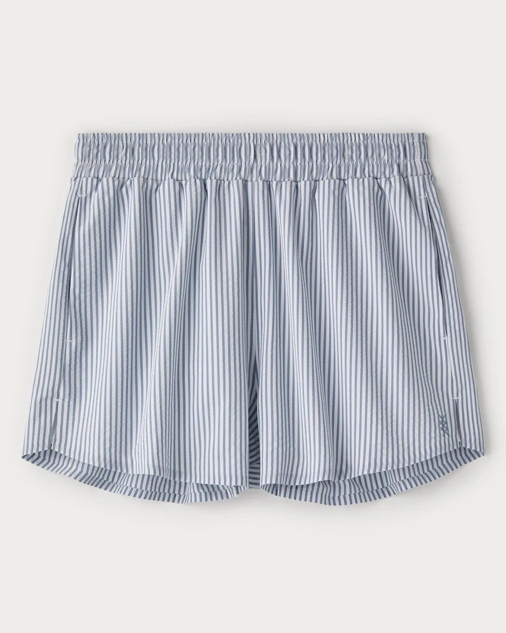 Rhone Saltair Short- Lined- Washed Navy Striped