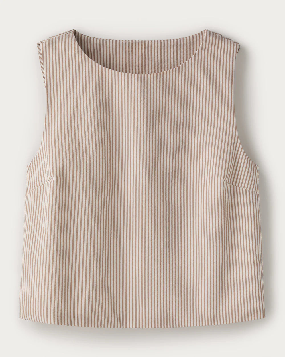 Rhone Apparel Saltair Tank- Taupe Stripe