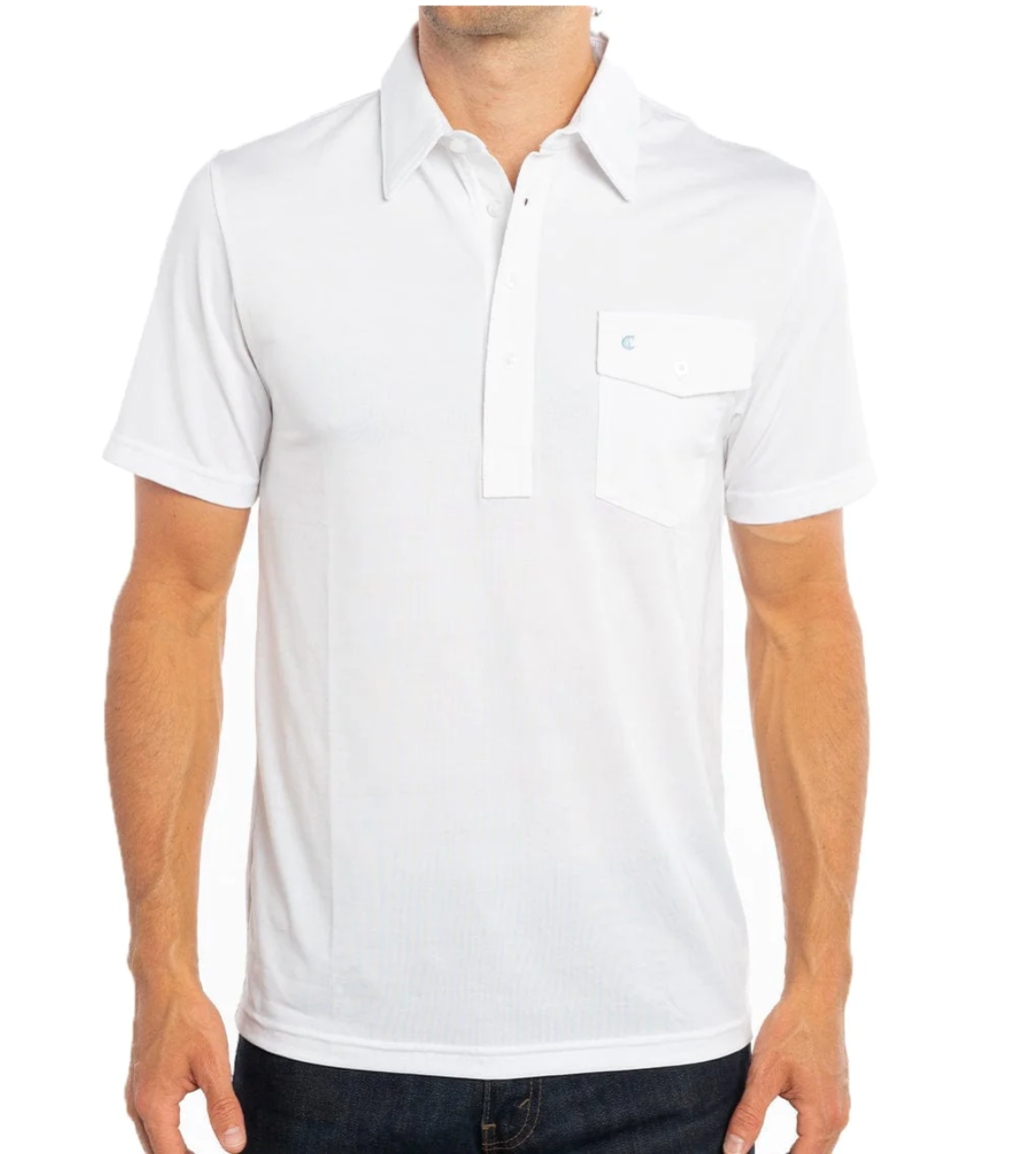 Criquet Performance Jersey Players Shirt - Bright White