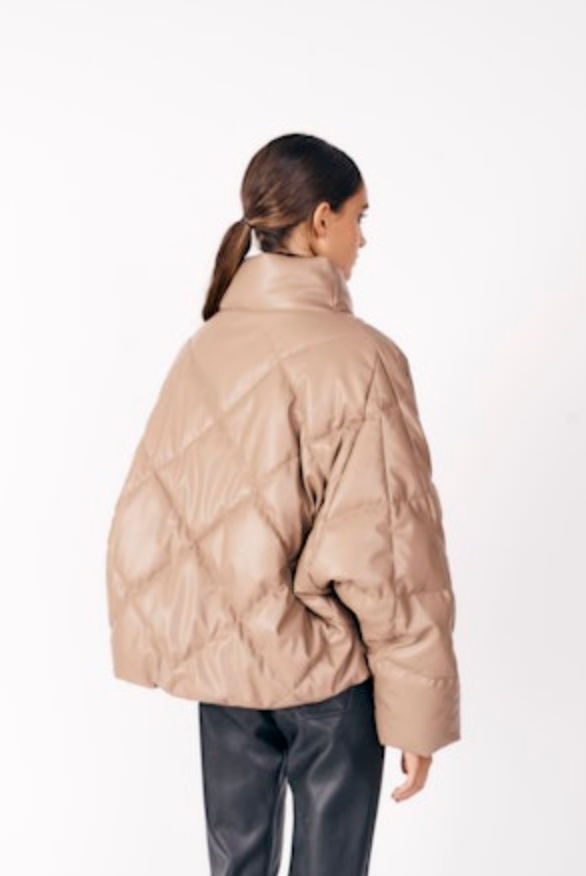 Deluc Gwinnet Quilted Jacket - Taupe