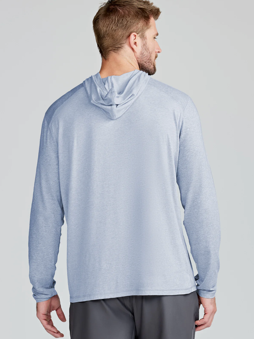 Tasc Carrollton Lightweight Hoodie - Cloud Heather