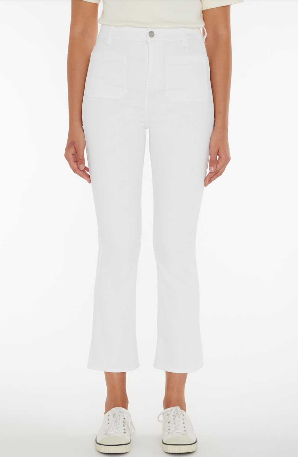 7 For All Mankind HW Slim Kick with Patch Pockets - Love Again