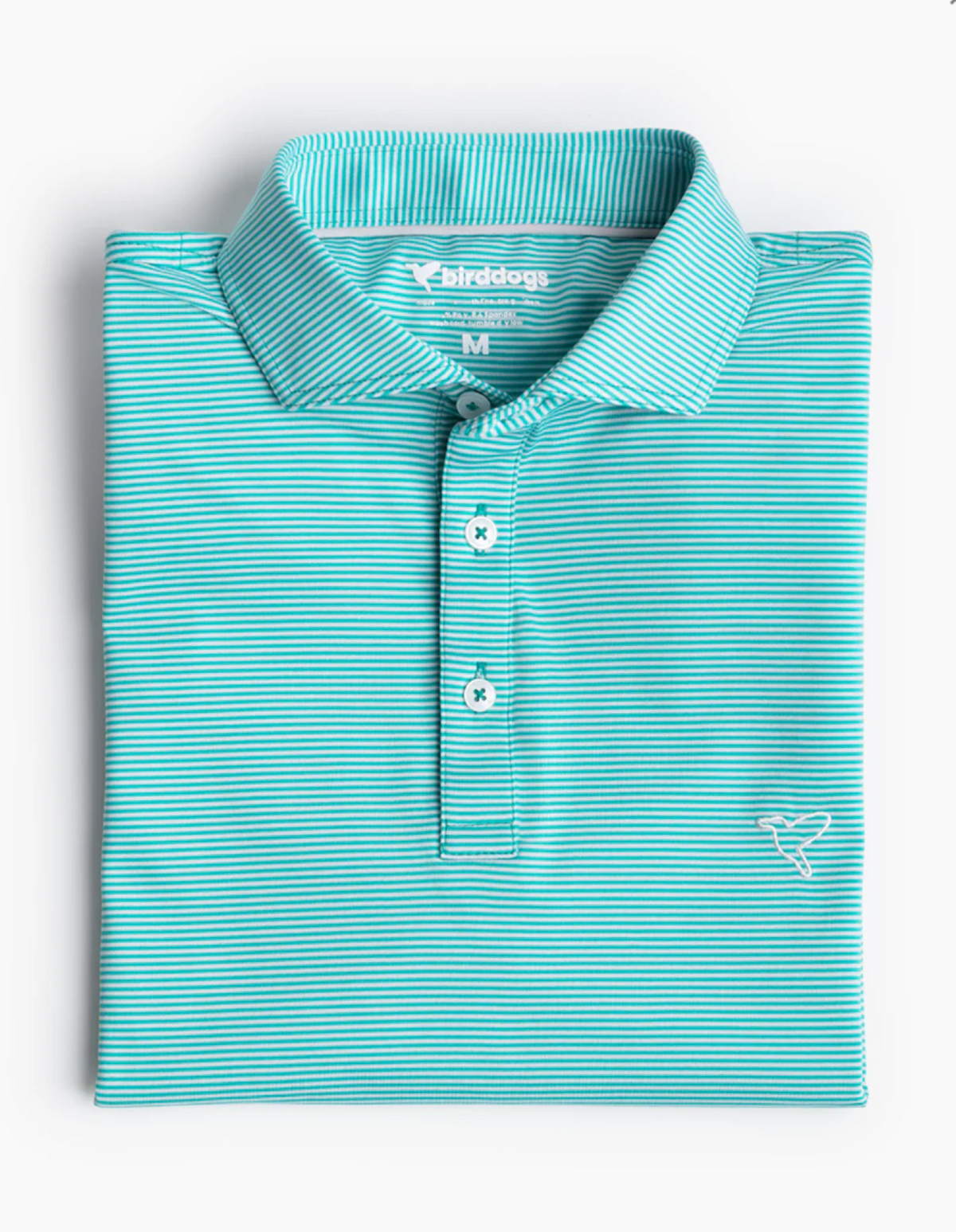 Birddogs Slanderson Cooper Polo - Green Stripes