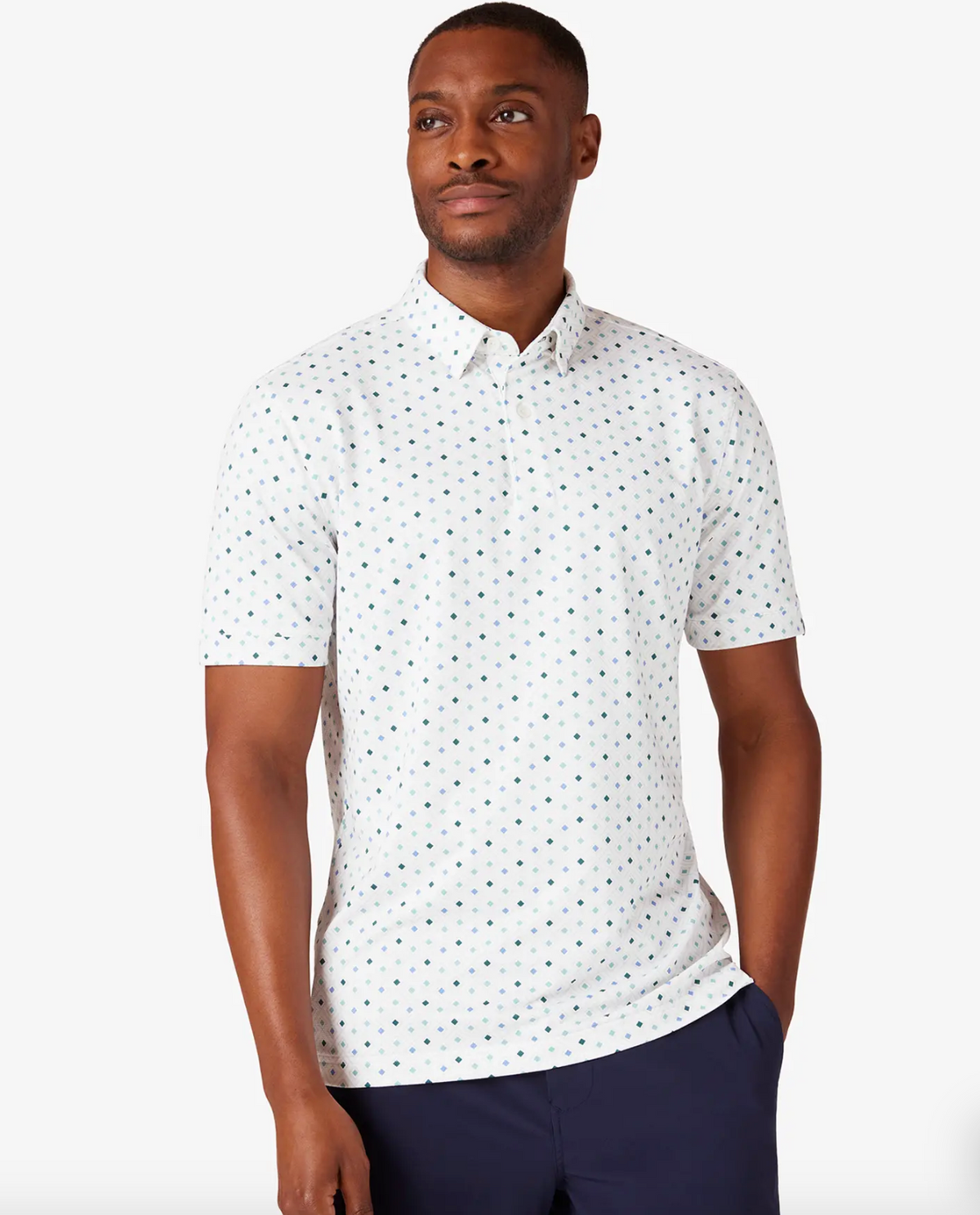 Mizzen + Main Halyard Polo - Provence Maze