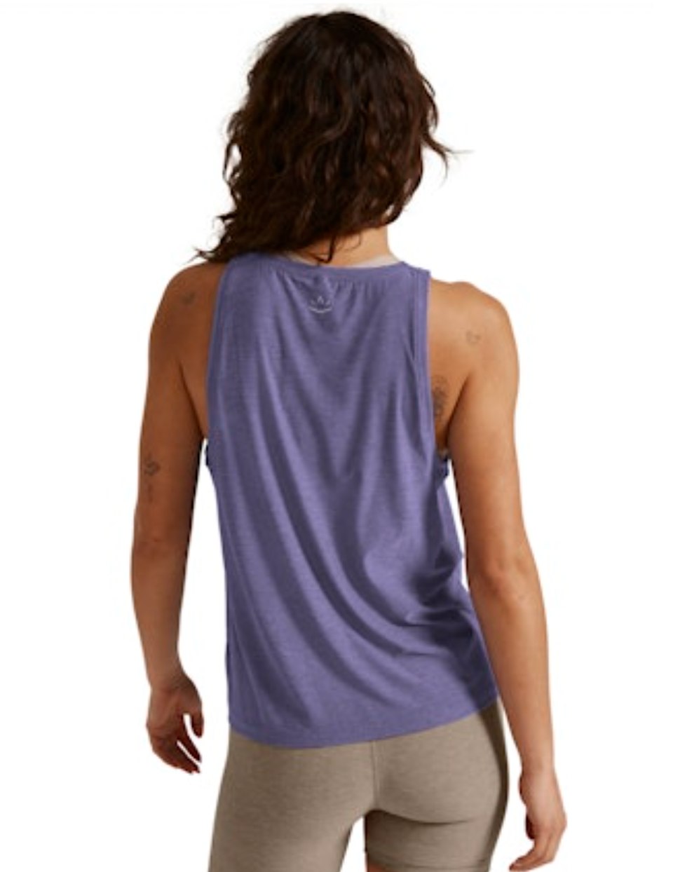 Beyond Yoga Featherweight Rebalance Tank - Indigo Heather