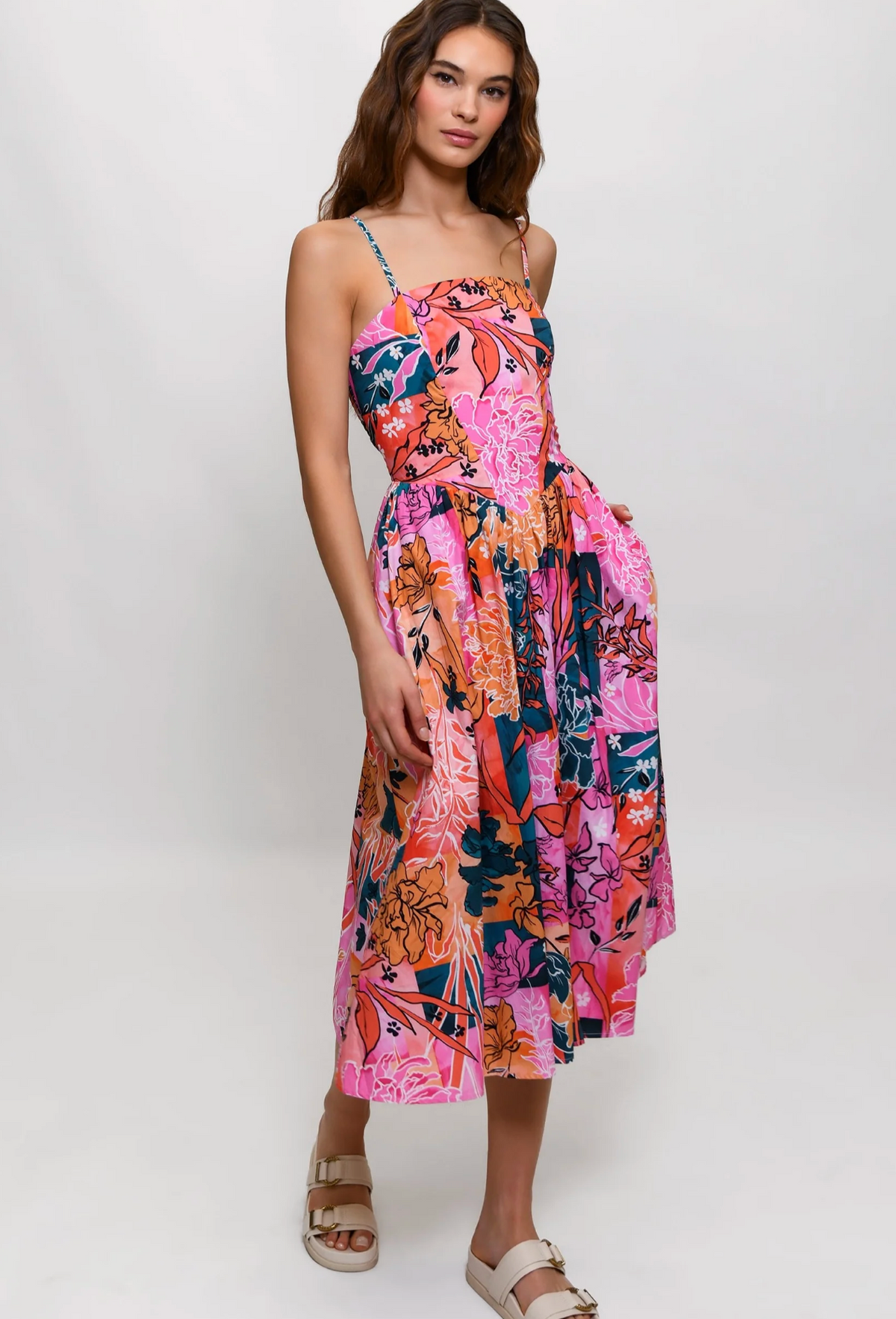 Hutch Eddi Dress - Boho Botanical