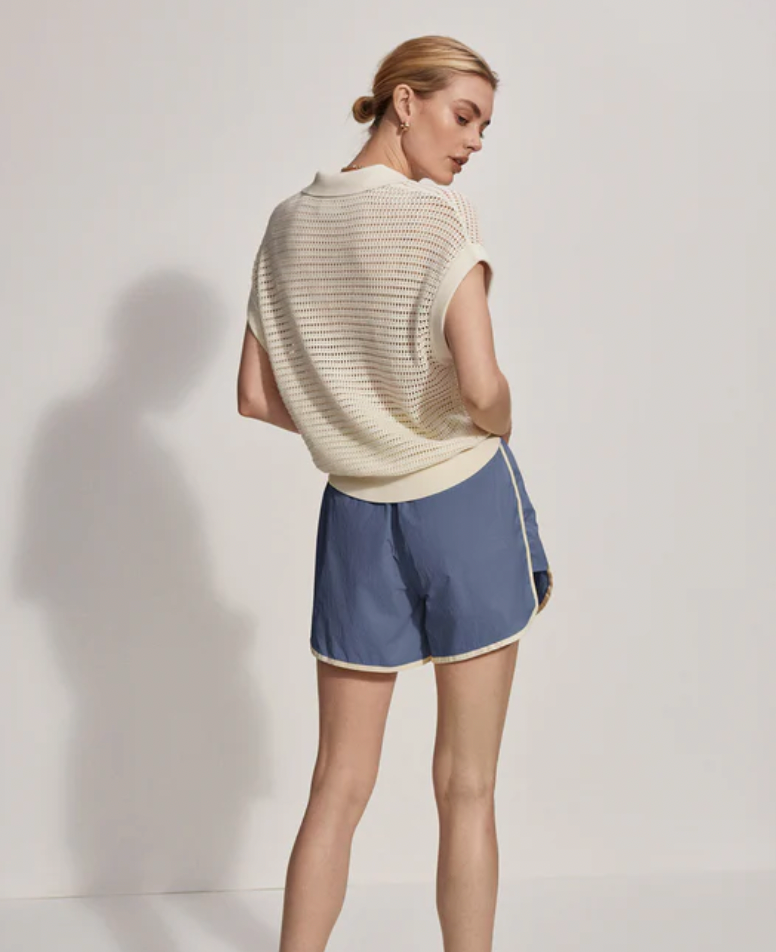 Varley Otto Knit Vest - Egret