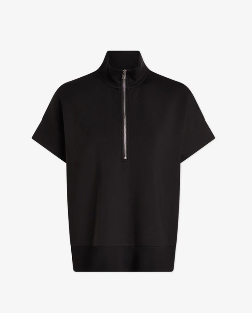 Varley Ritchie Short Sleeve Sweat - Black