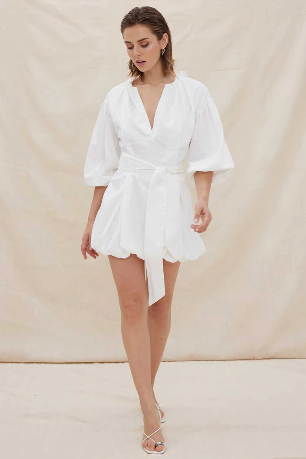 Sovere Float Dress - White