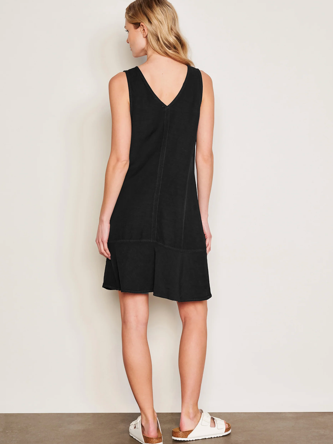 Sundry Short Shift Dress - Black