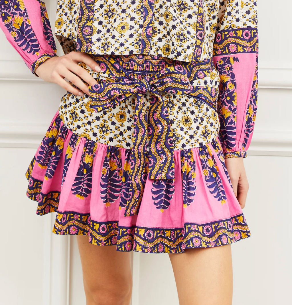 Love The Label Ruby Skirt - Zina Print