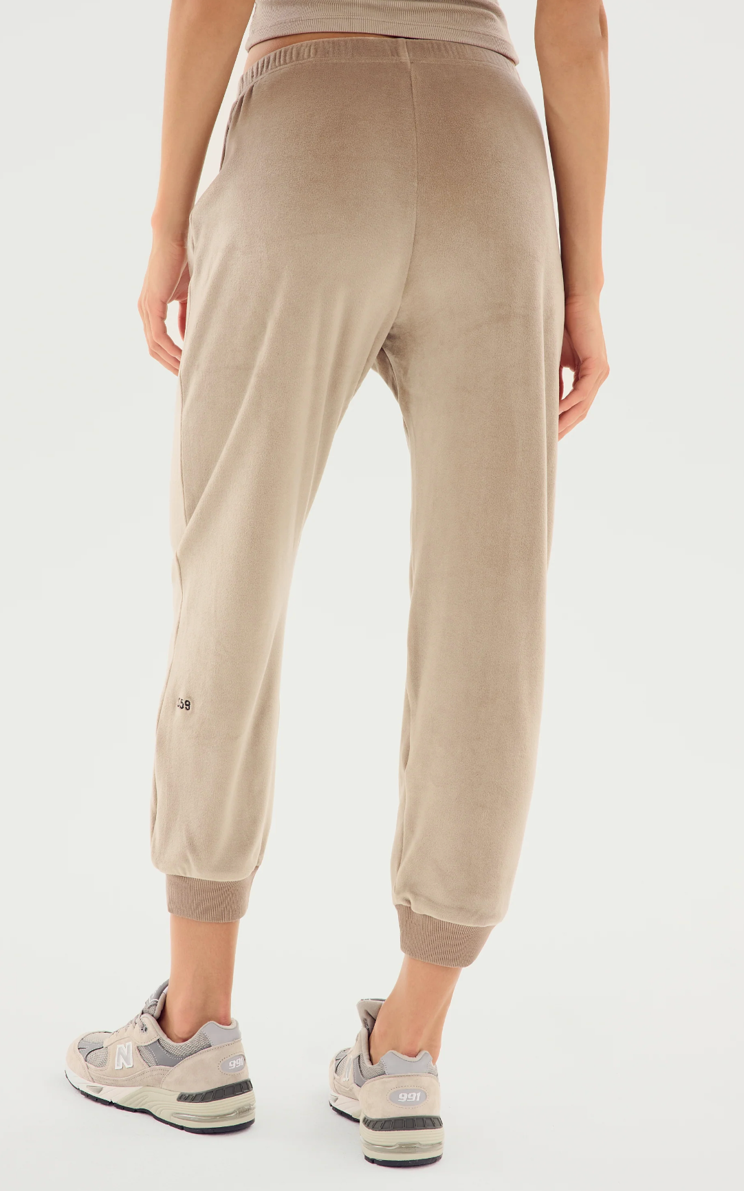 Splits 59 Rhys Velour Jogger - Latte