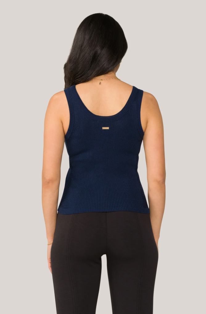 Alala Vida Knit Tank - Navy