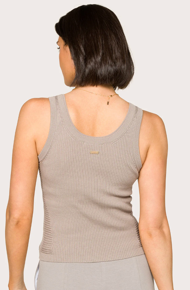 Alala Vida Knit Tank - Stone