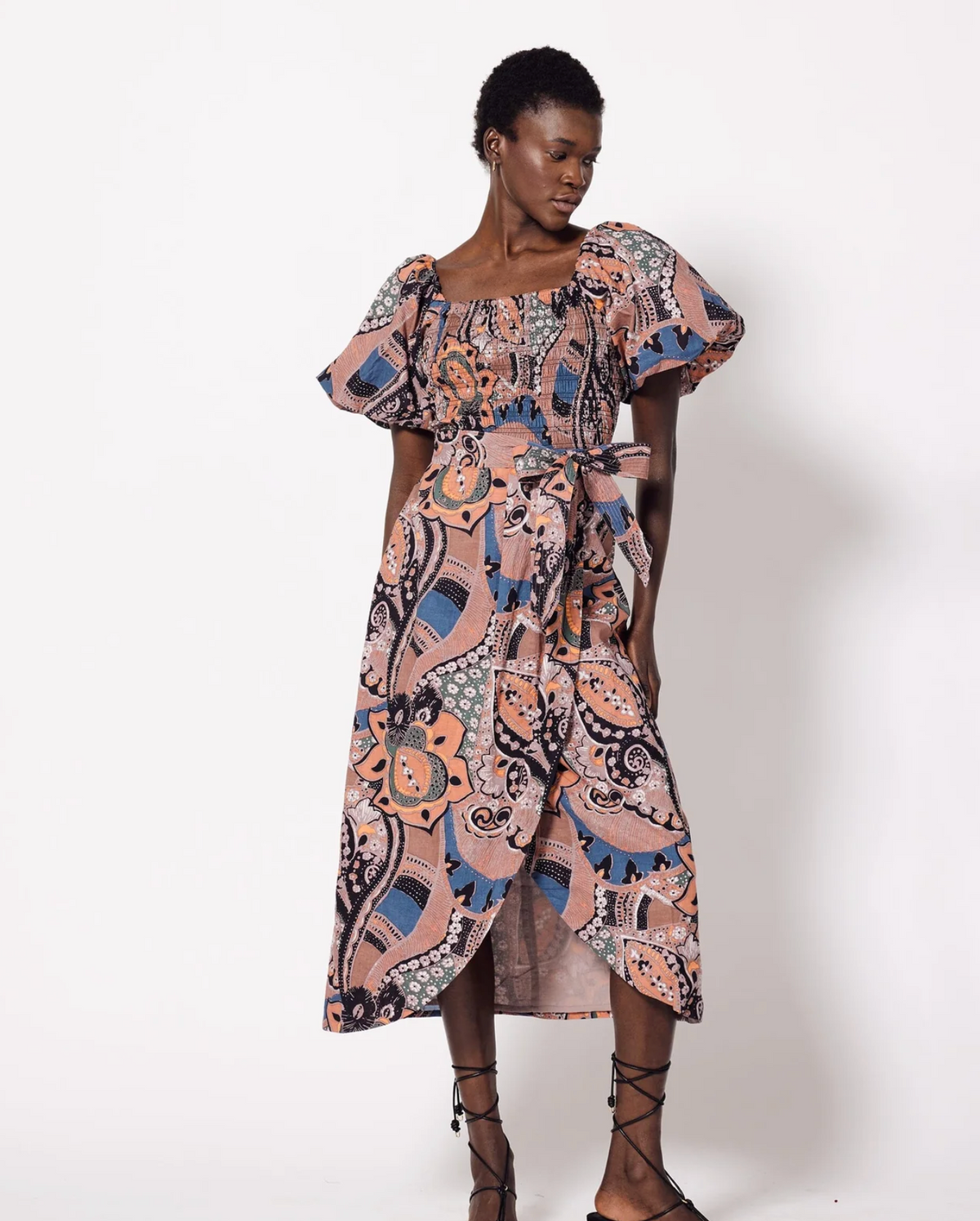 Cleobella Lexi Midi Dress - Mirage Print