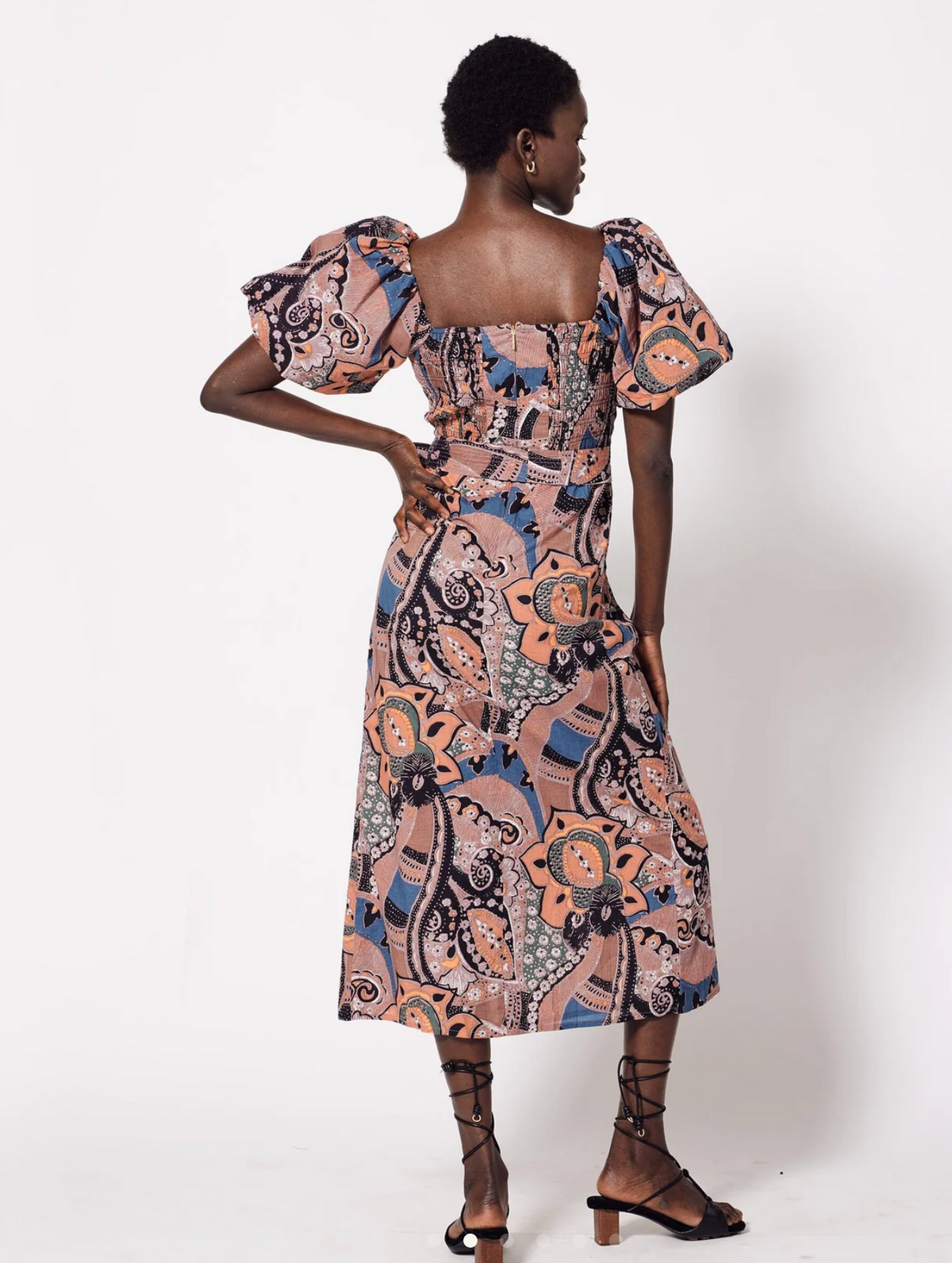 Cleobella Lexi Midi Dress - Mirage Print