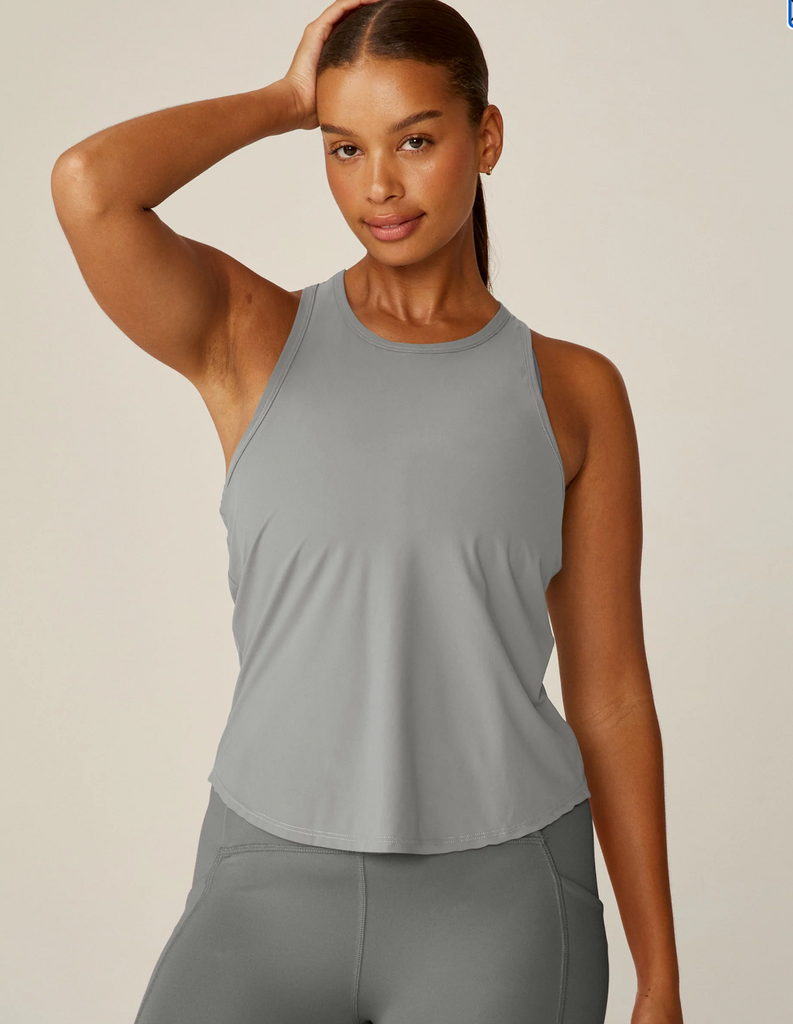 Beyond Yoga POWERBEYOND Lite Resilient Tank - Gray Mist - 7 SOUTH