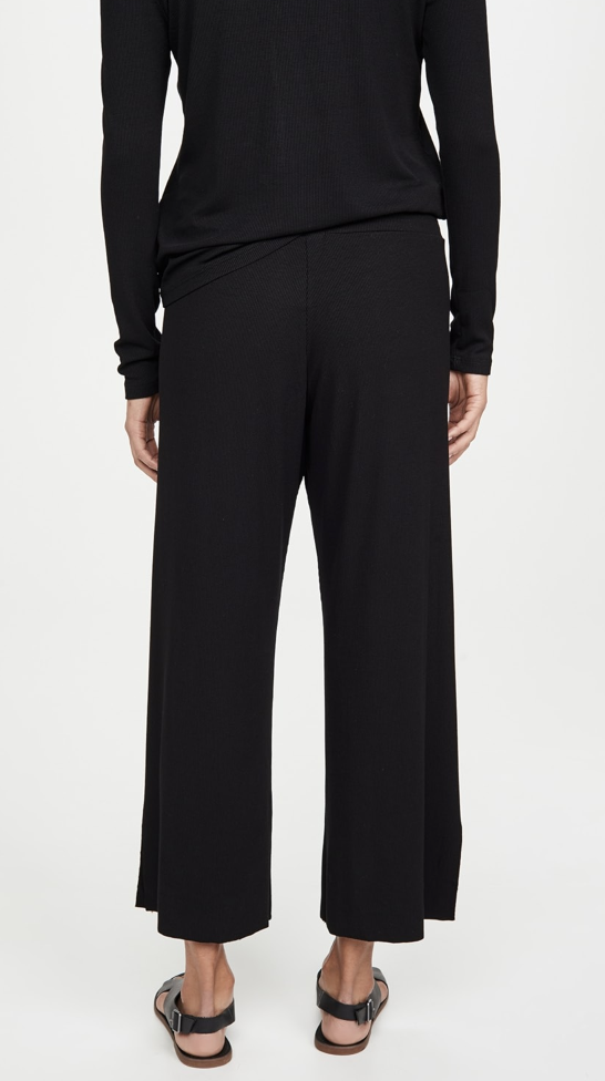 LNA Clothing Kismet Rib Pant - Black