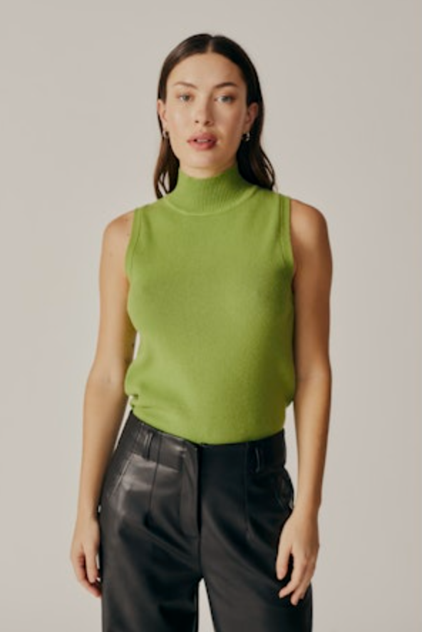 Deluc Trafik Knit Top - Green