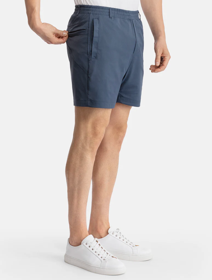 Birddogs Khaki Shorts - Navy - Regular 7&quot;