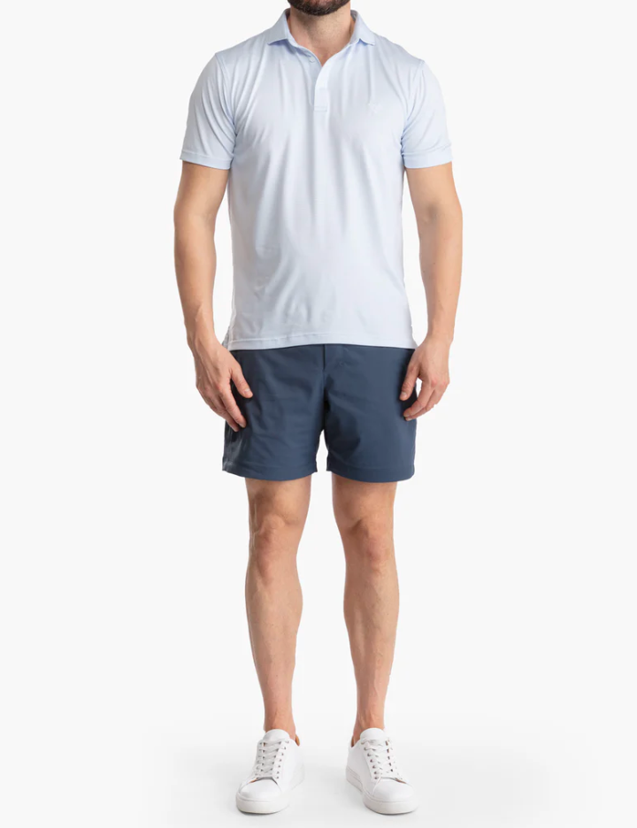 Birddogs Khaki Shorts - Navy - Regular 7&quot;