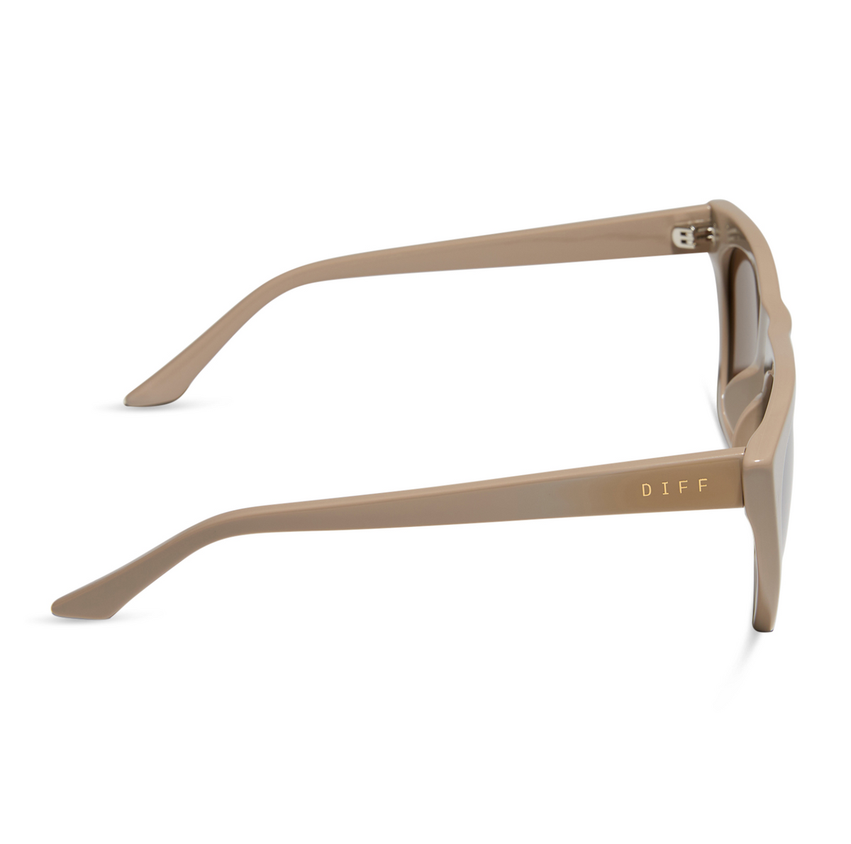 DIFF Eyewear Avril - Almond + Silver Flash