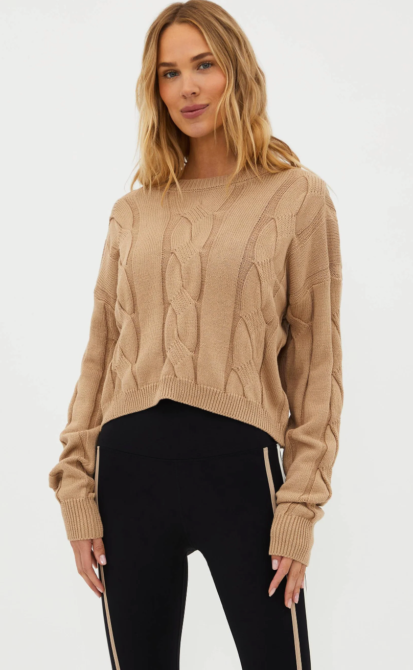 Beach Riot Clarice Sweater - Sandshell