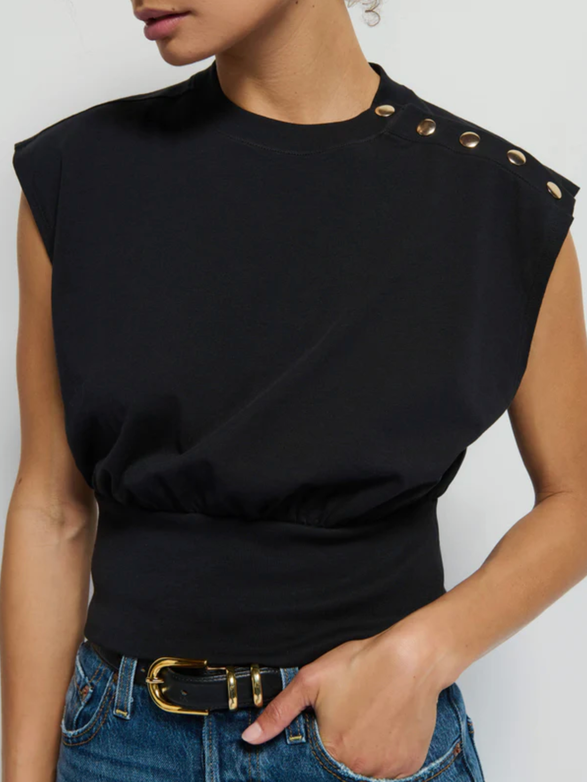 Nation Ltd. Marni Top - Black