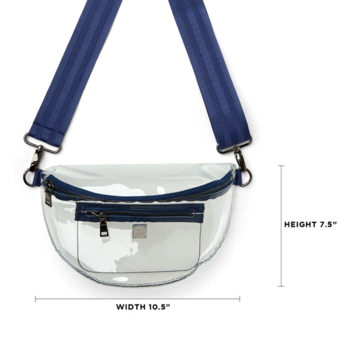 Think Royln Clear Stadium Bag - Navy