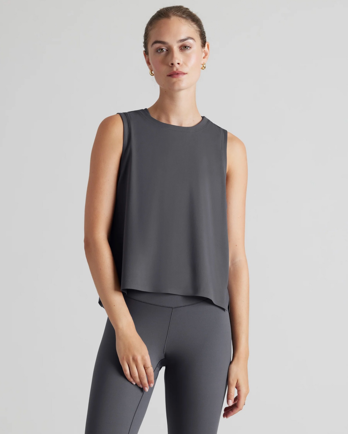 Rhone Apparel Serene Tank - Asphalt