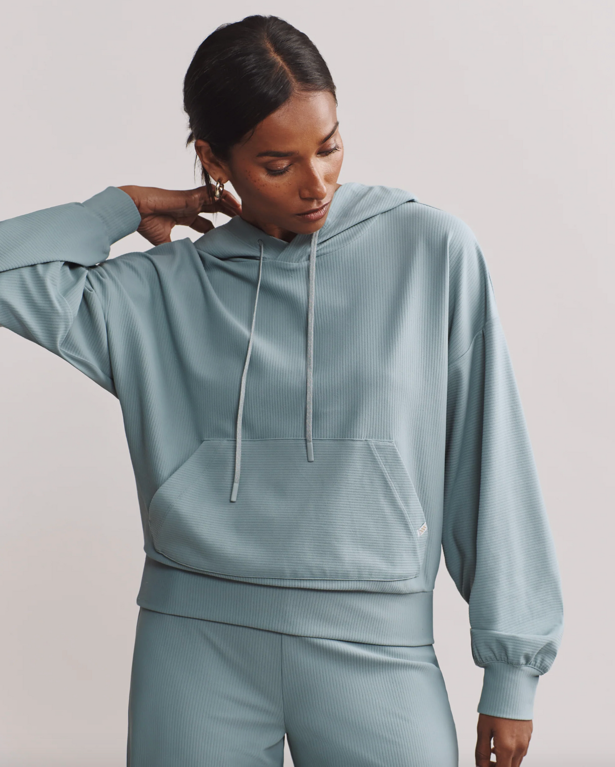 Rhone Apparel Ripple Hoodie - Blue Hue