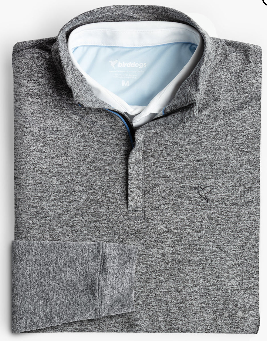 Birddogs Quarter Zip - Moonless Nigh Heather