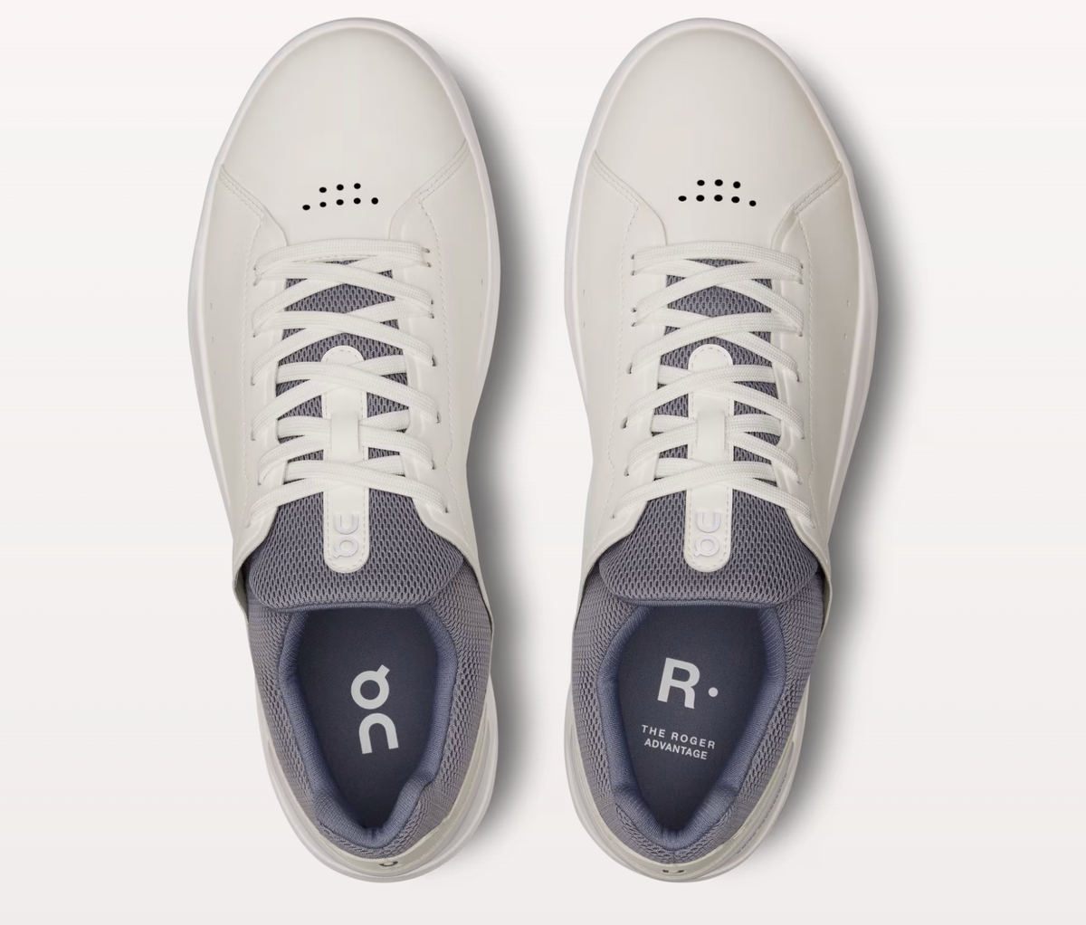 ON Running Men&#39;s The Roger Advantage - White/ Fossil