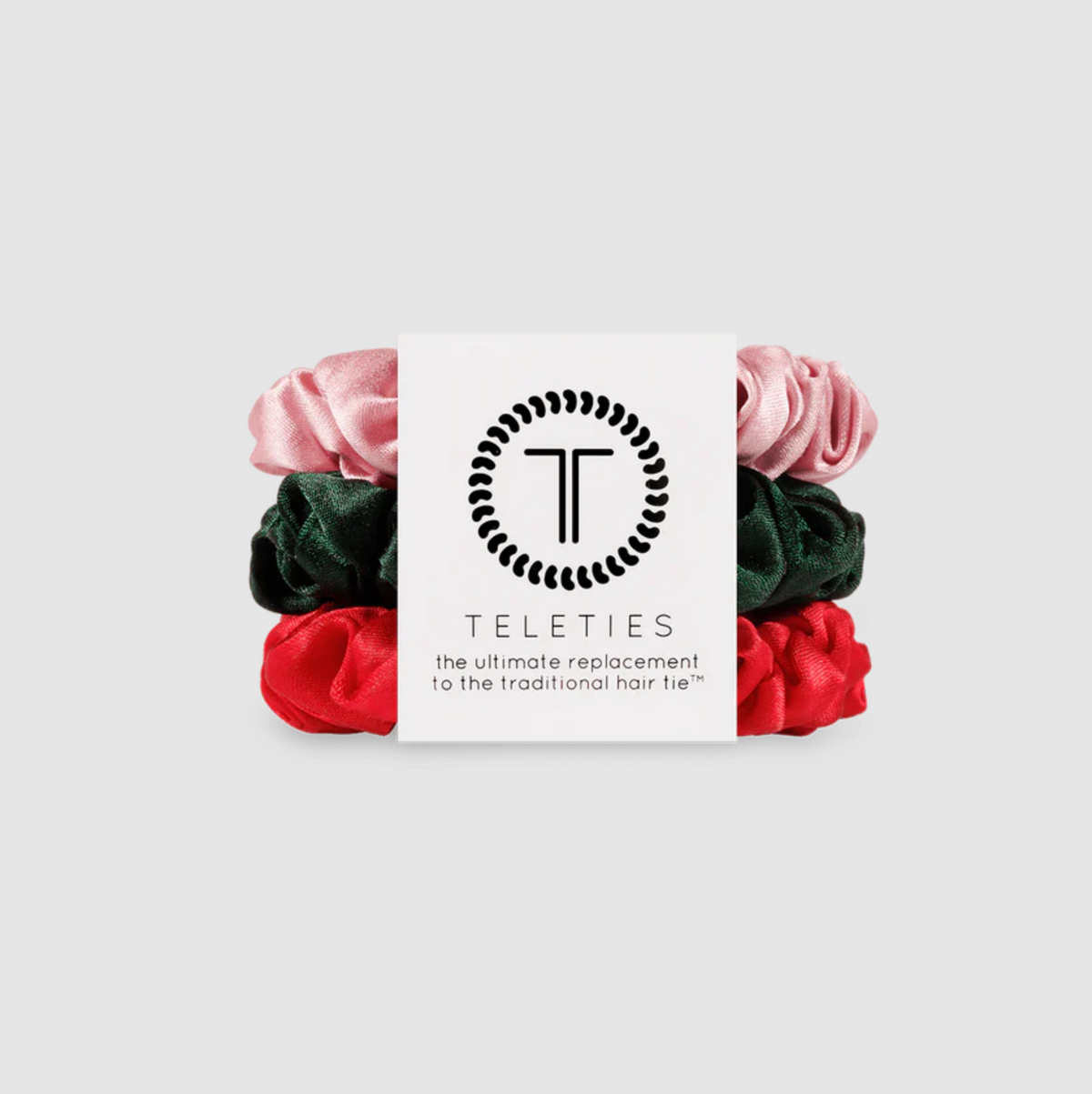 Teleties Scrunchie - Poinsettia