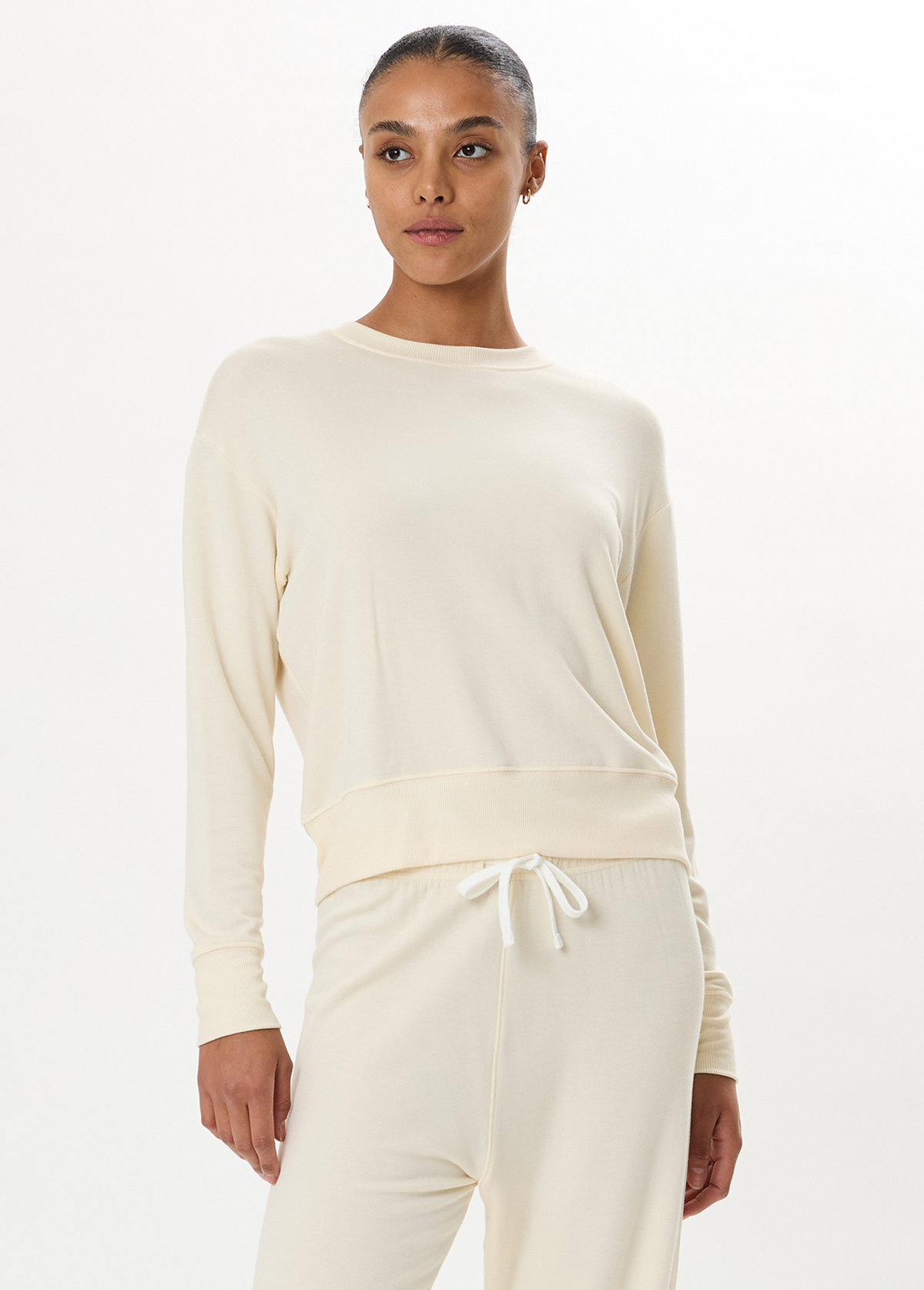 Splits 59 Sonja Fleece Sweatshirt - Creme